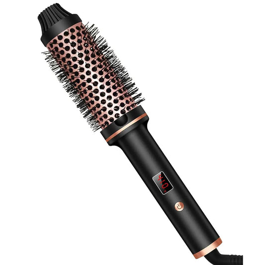 3-in-1 Ionic Hair Curler Straightening Professional Heated Brush: Your Ultimate Styling Tool